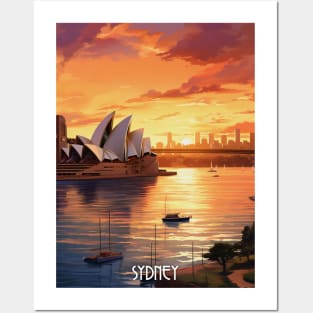 Sydney City Art Posters and Art